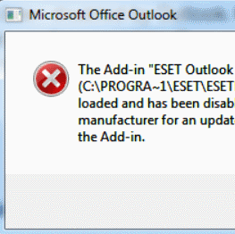 Microsoft Office Outlook Fehler